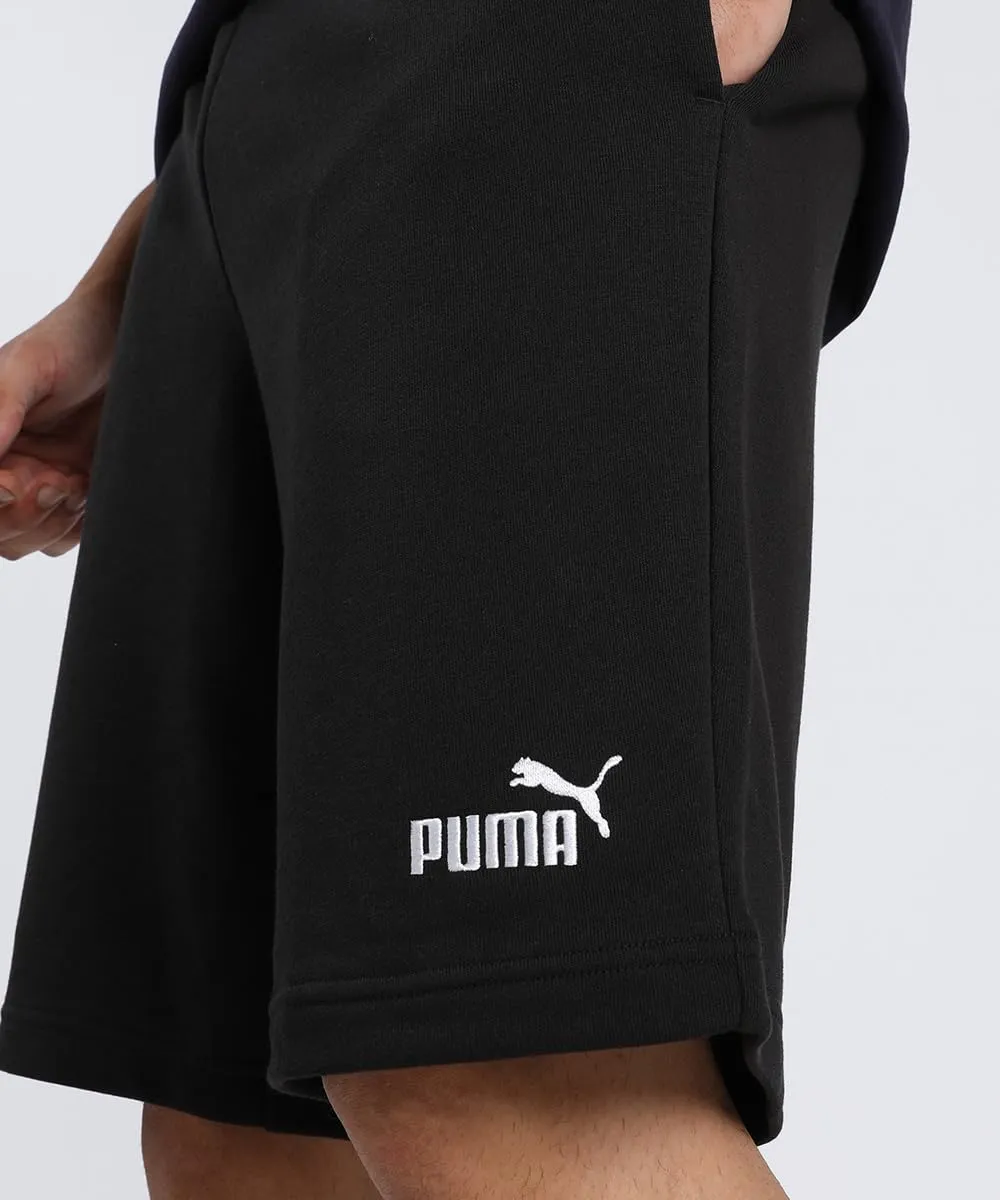 Puma Ess No. 1 Logo 10 pantaloncini uomo nero