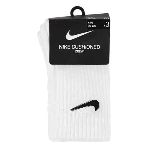 Nike Kids Basic Pack Crew calzini bambino 3 paia cotone