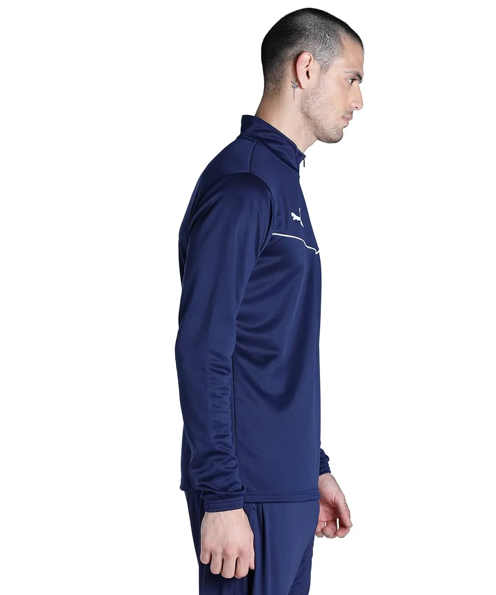 Puma Teamrise 1/4 Zip Top maglia uomo L tecnica
