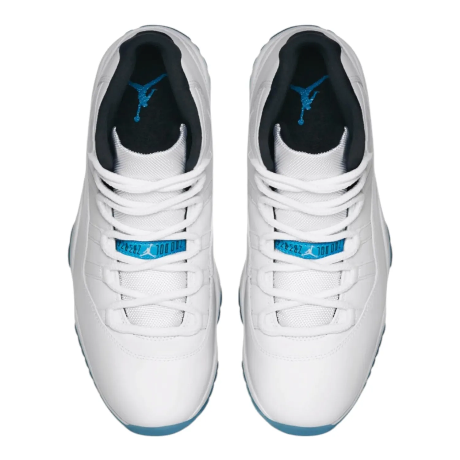 Jordan 11 Retro basket uomo bianco blu nero 45.5 EU