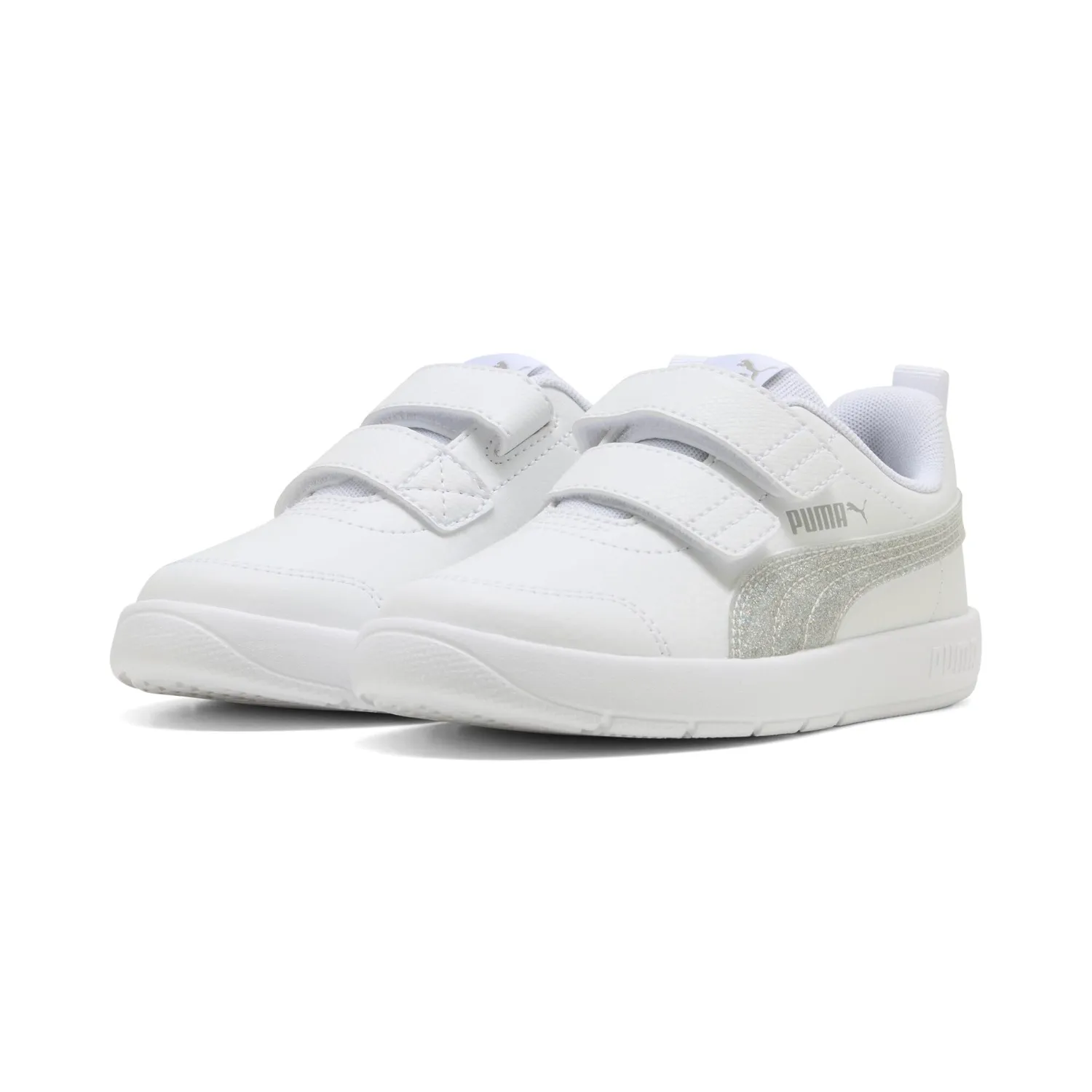 Puma Courtflex V3 Glitz V PS sneakers 27.5 EU rosa