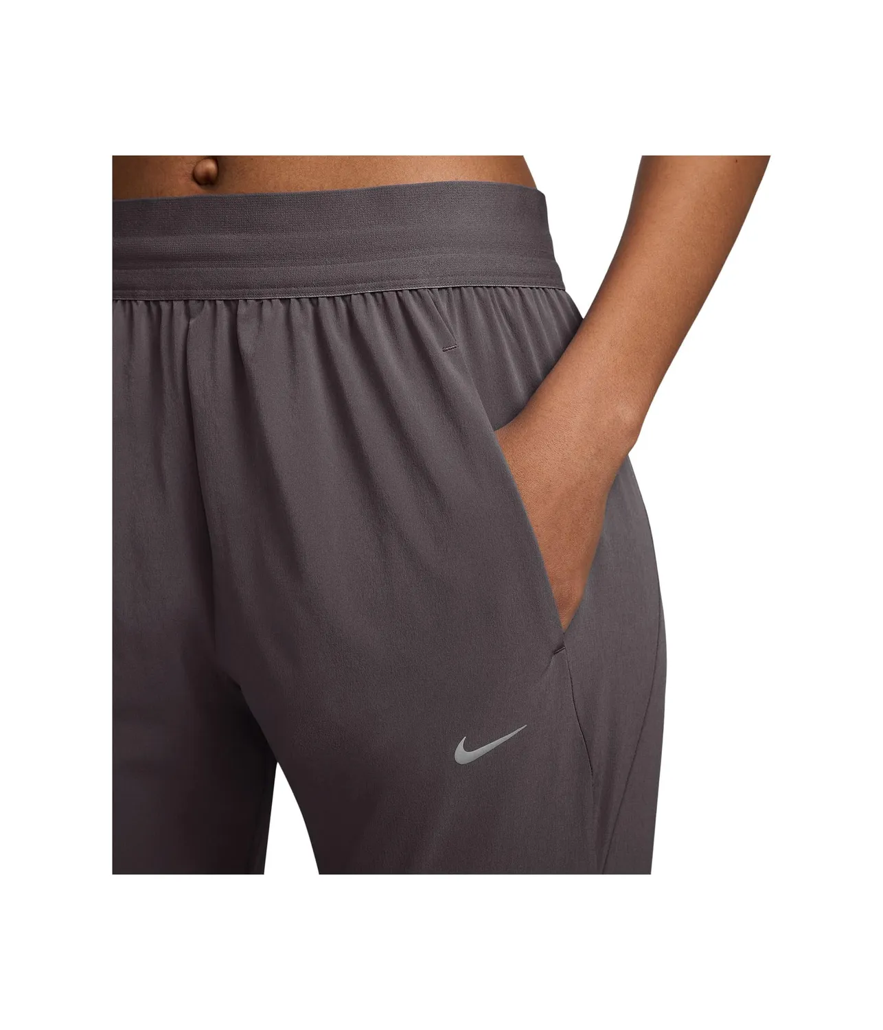 Nike Swift Dri-Fit Pantaloni Corsa Donna Zip Tasche