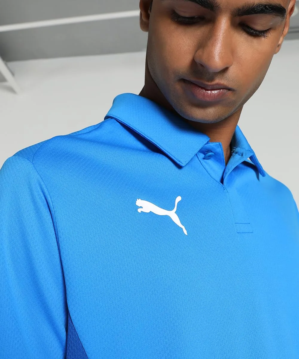 PUMA Teamgoal Polo S polo calcio blu elettrico