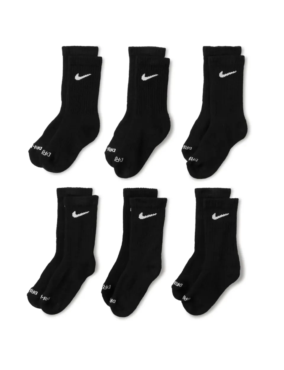 Nike Young Athletes Basic calzini 6 paia cushioned