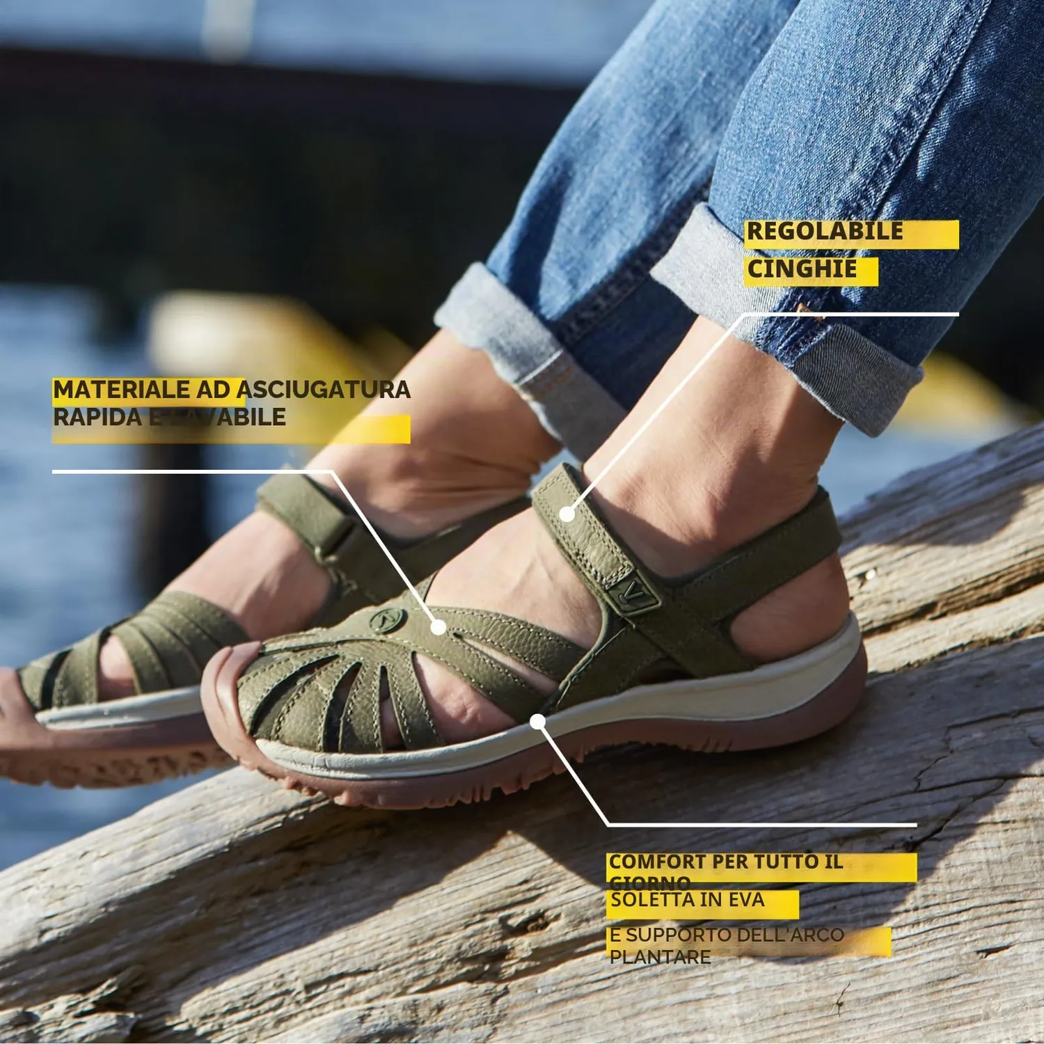 KEEN Rose sandali donna trekking antiscivolo