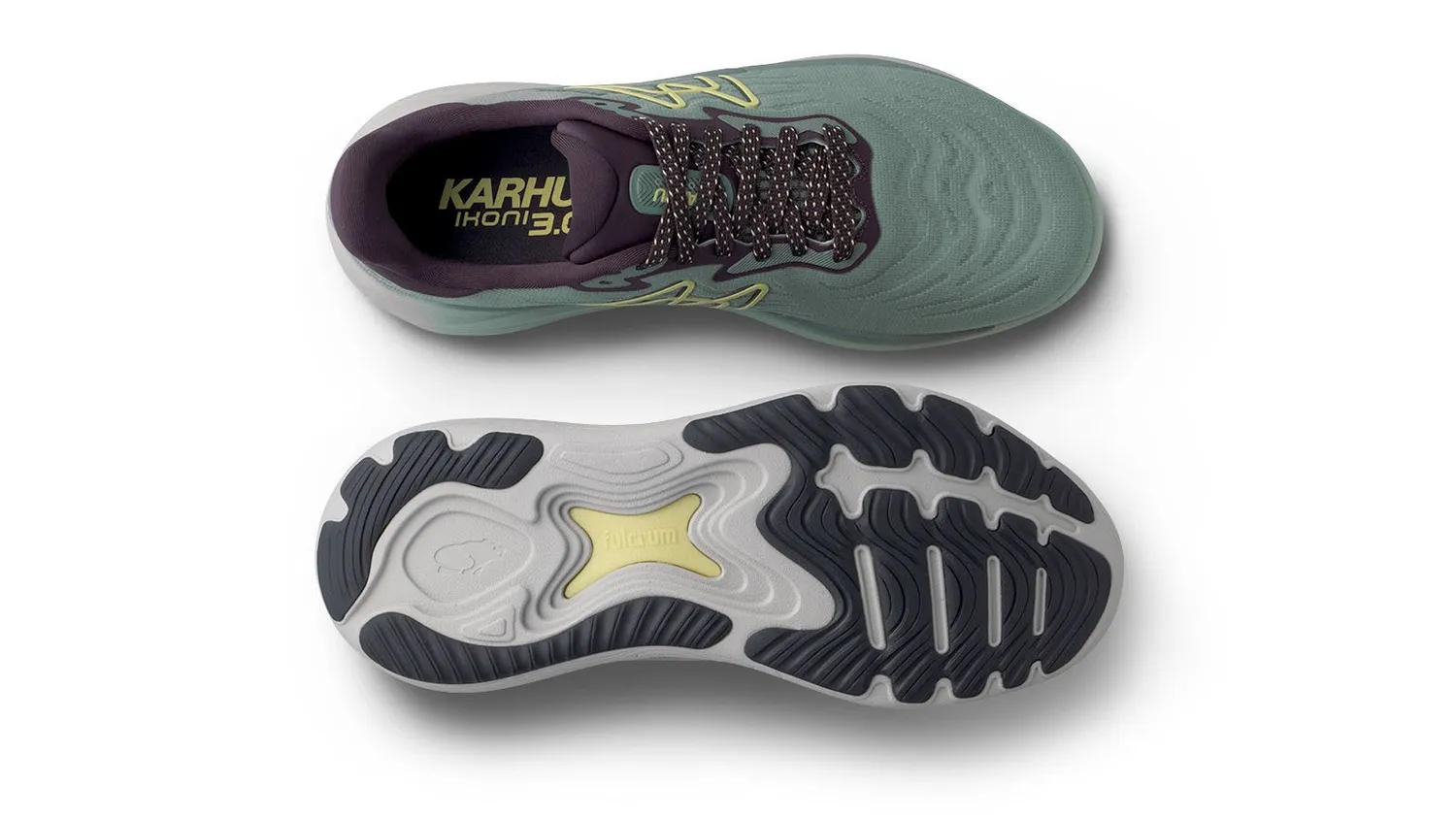 Karhu Ikoni 3.0 scarpe corsa Green Milieu guidata
