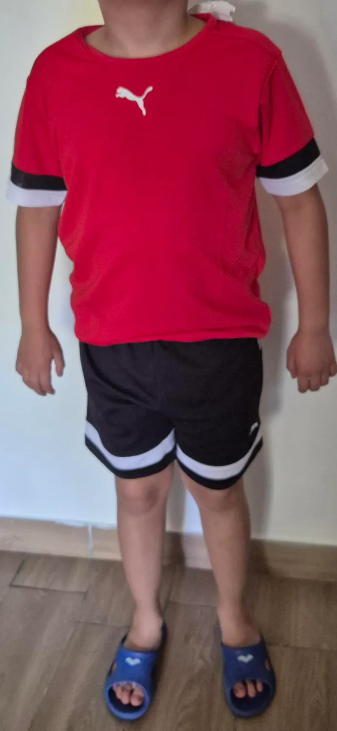 PUMA Teamrise Jersey Jr maglia calcio bambino