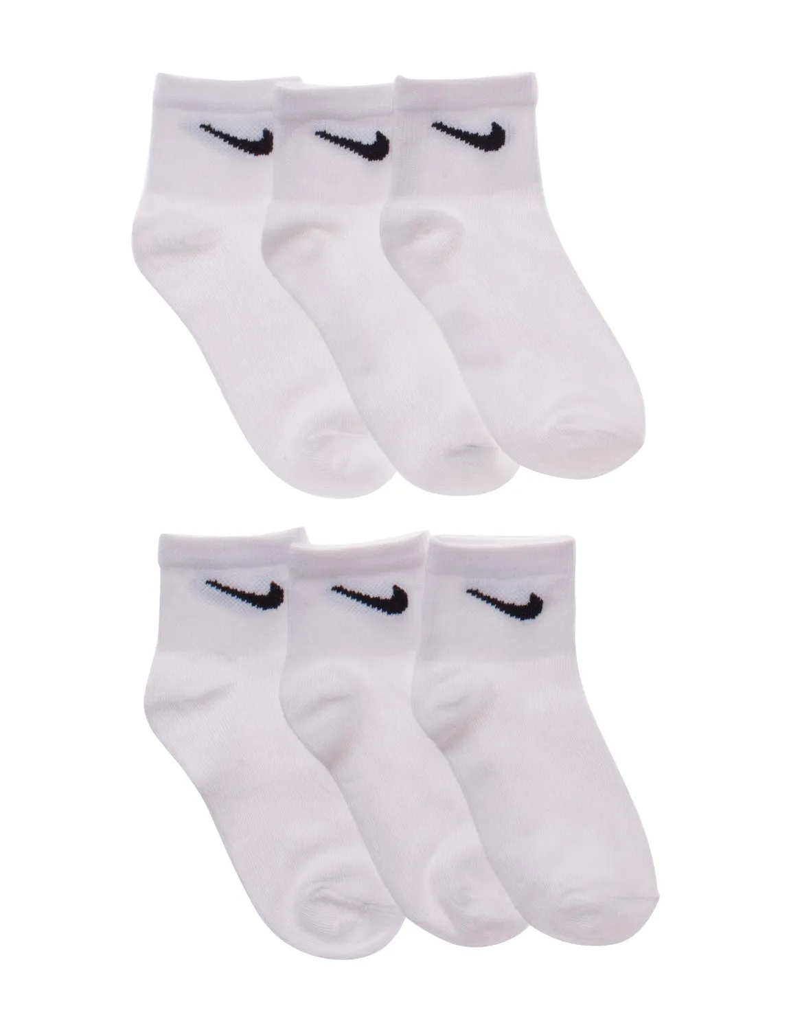 Nike Everyday Cushion Crew calzini ragazzi 6 paia bianchi