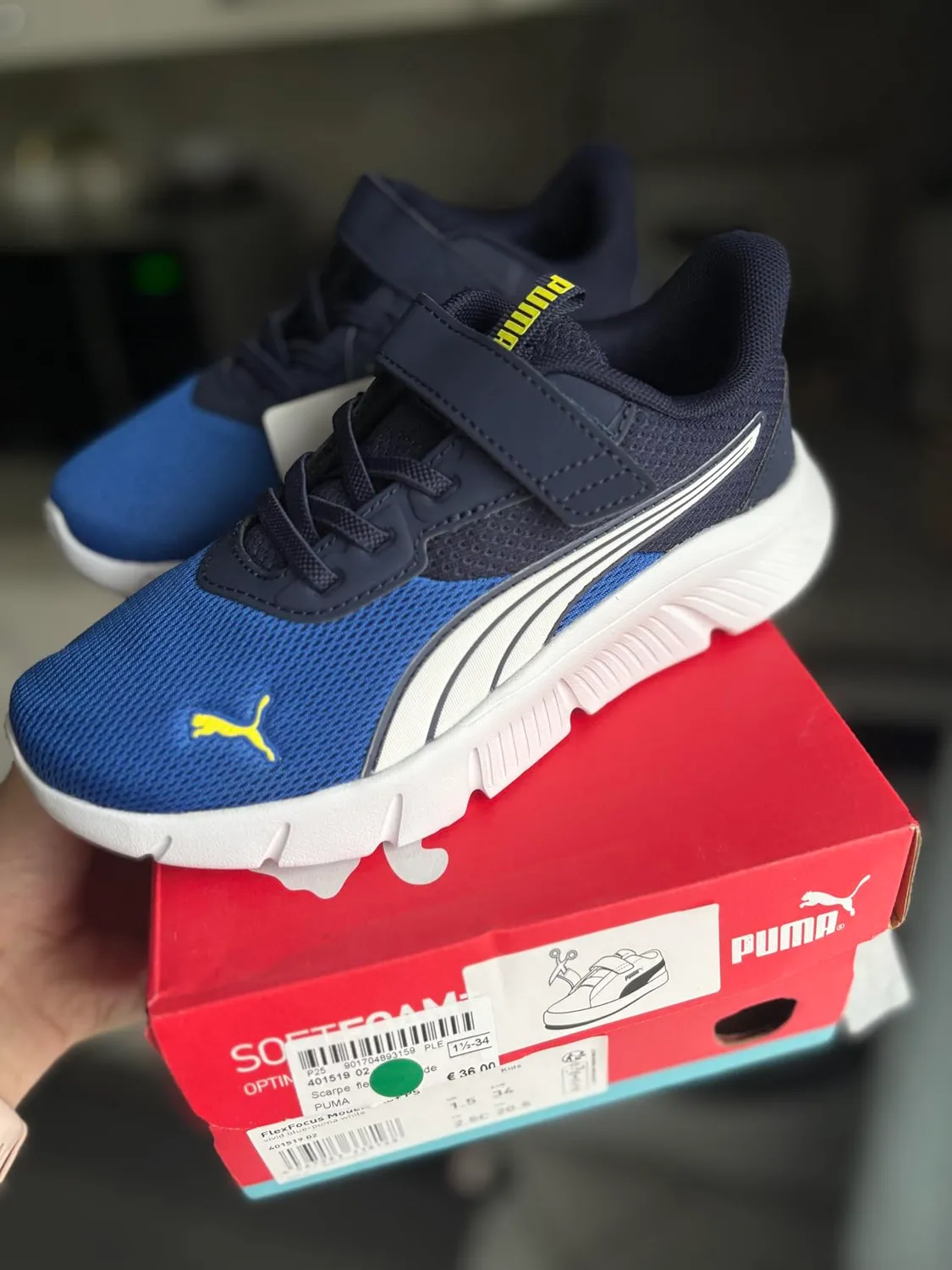 Puma FlexFocus Modern scarpe running bambino leggere