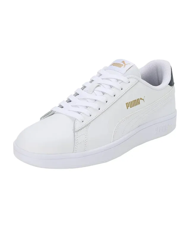Puma Smash V2 L Sneakers 36 EU Bianche Pelle Uso Quotidiano