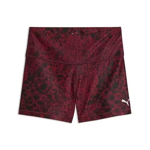 Puma Tropical Speed 3" Pantaloncini Ruby Noir aderenti