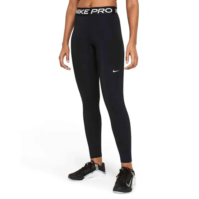 Nike Pro leggings donna XS 7/8 neri coprenti