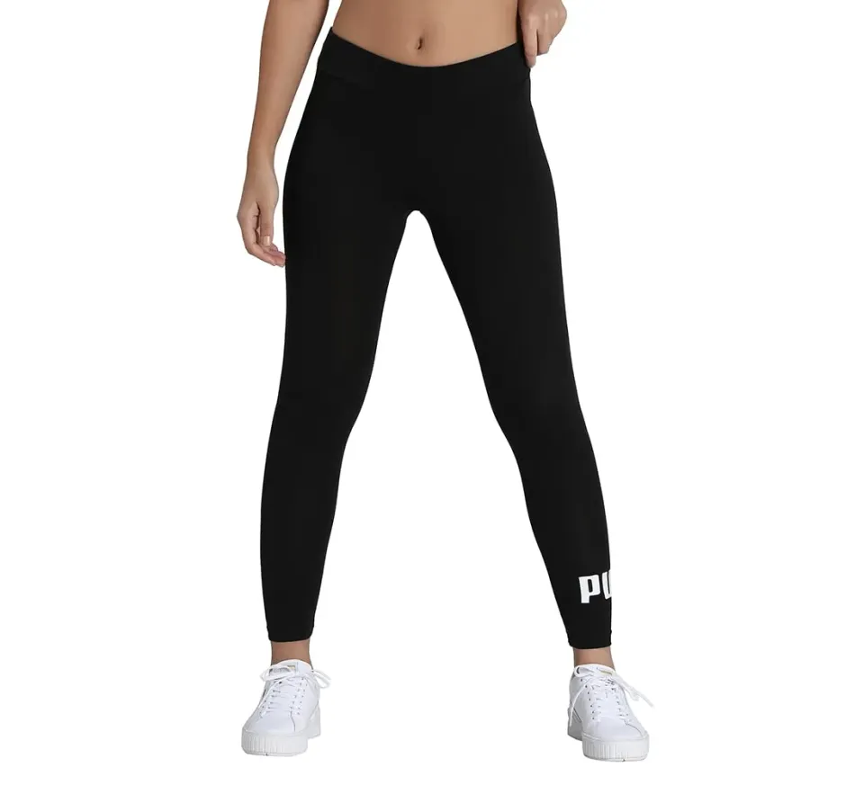 Puma Ess No.1 Logo leggings donna nero