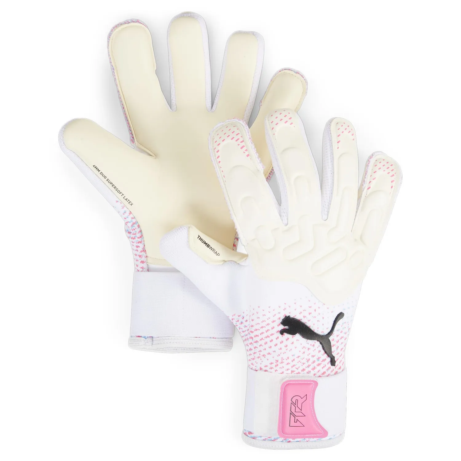 Puma Future Pro Hybrid guanti portiere bianchi presa