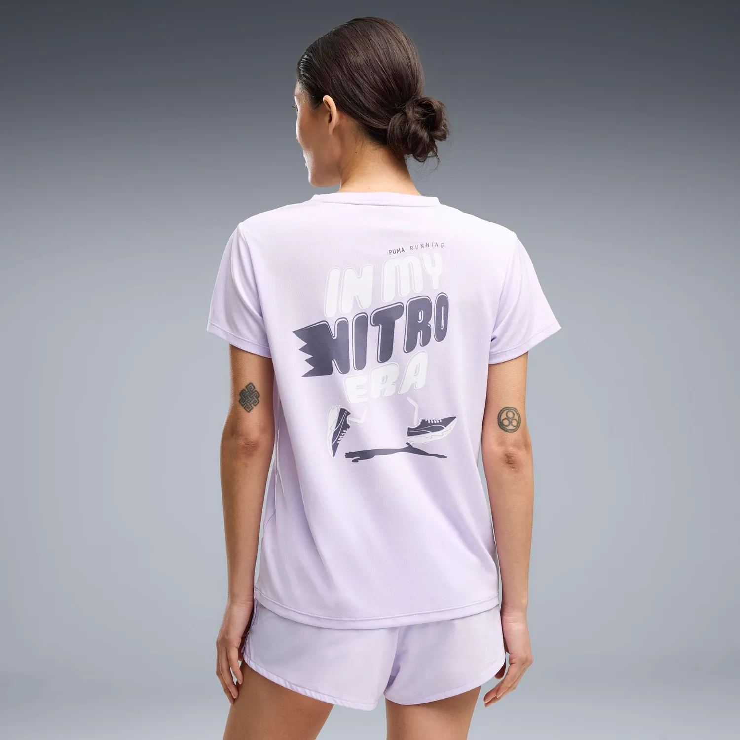 Puma Run Nitro Graphic maglia running donna leggera