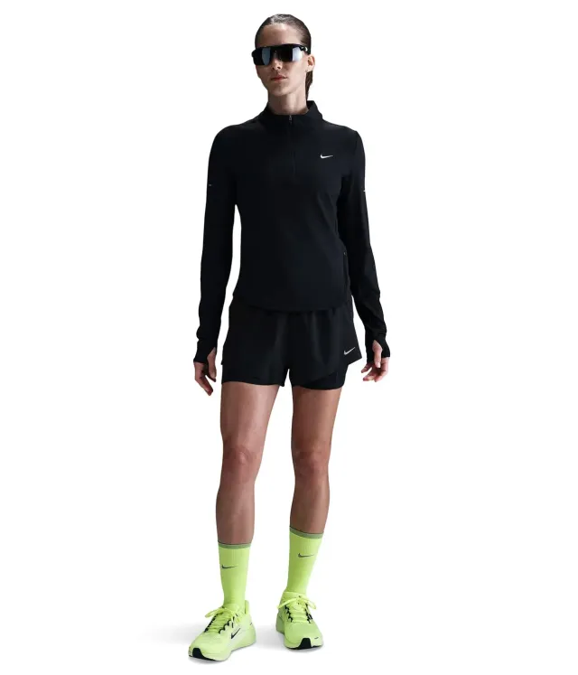 Nike Swift Dri-Fit UV Halfzip Maglietta Donna L traspirante