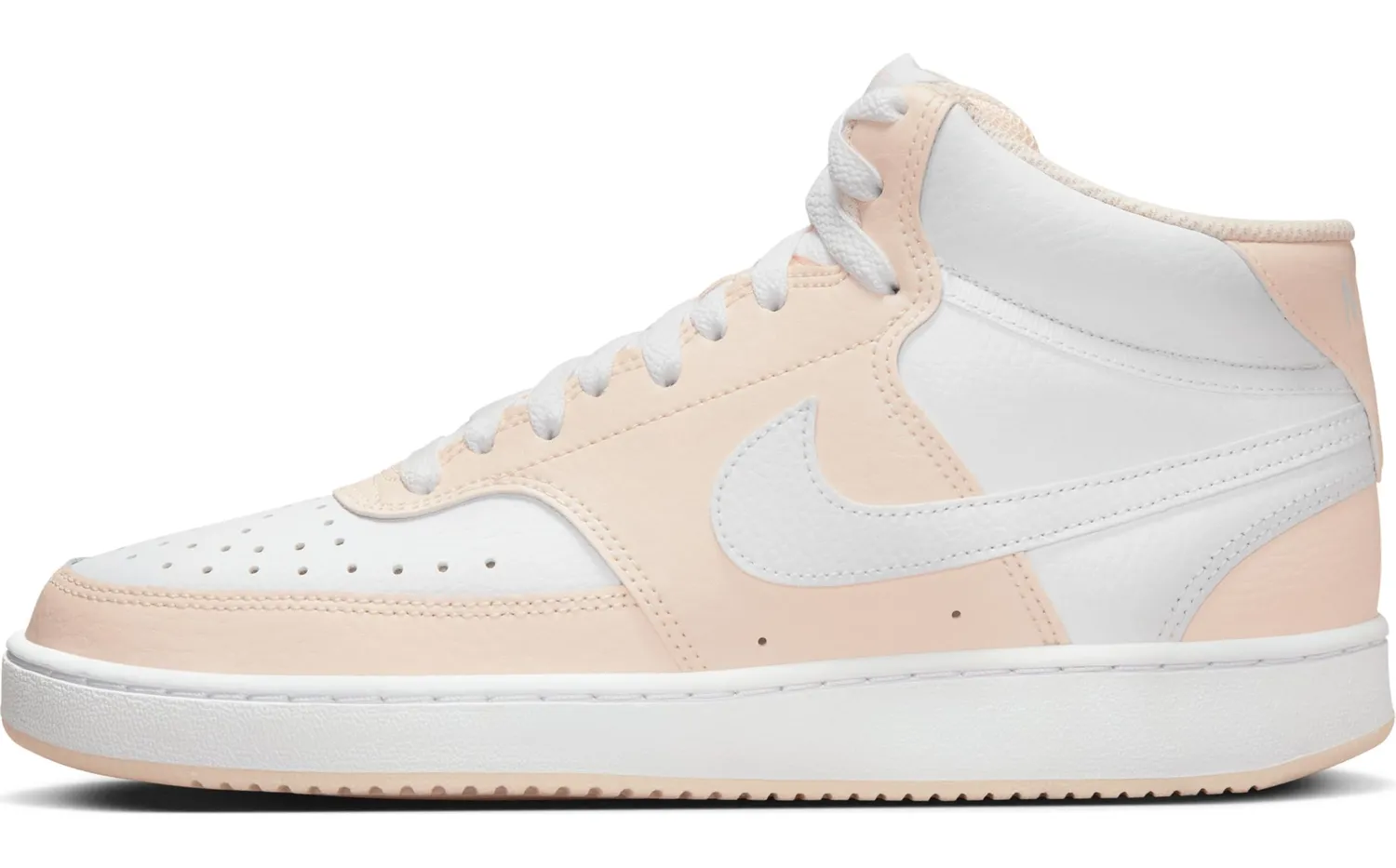 Nike Court Vision Mid sneakers bianche pelle
