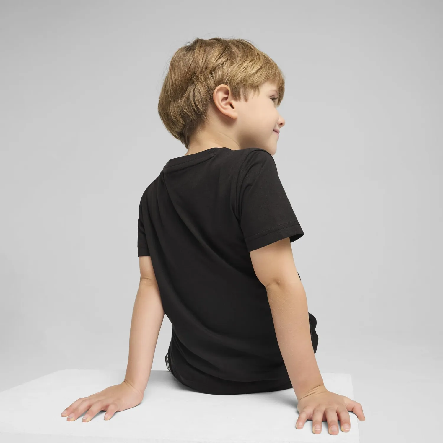 Puma Ess No.1 Logo t-shirt bambini cotone girocollo