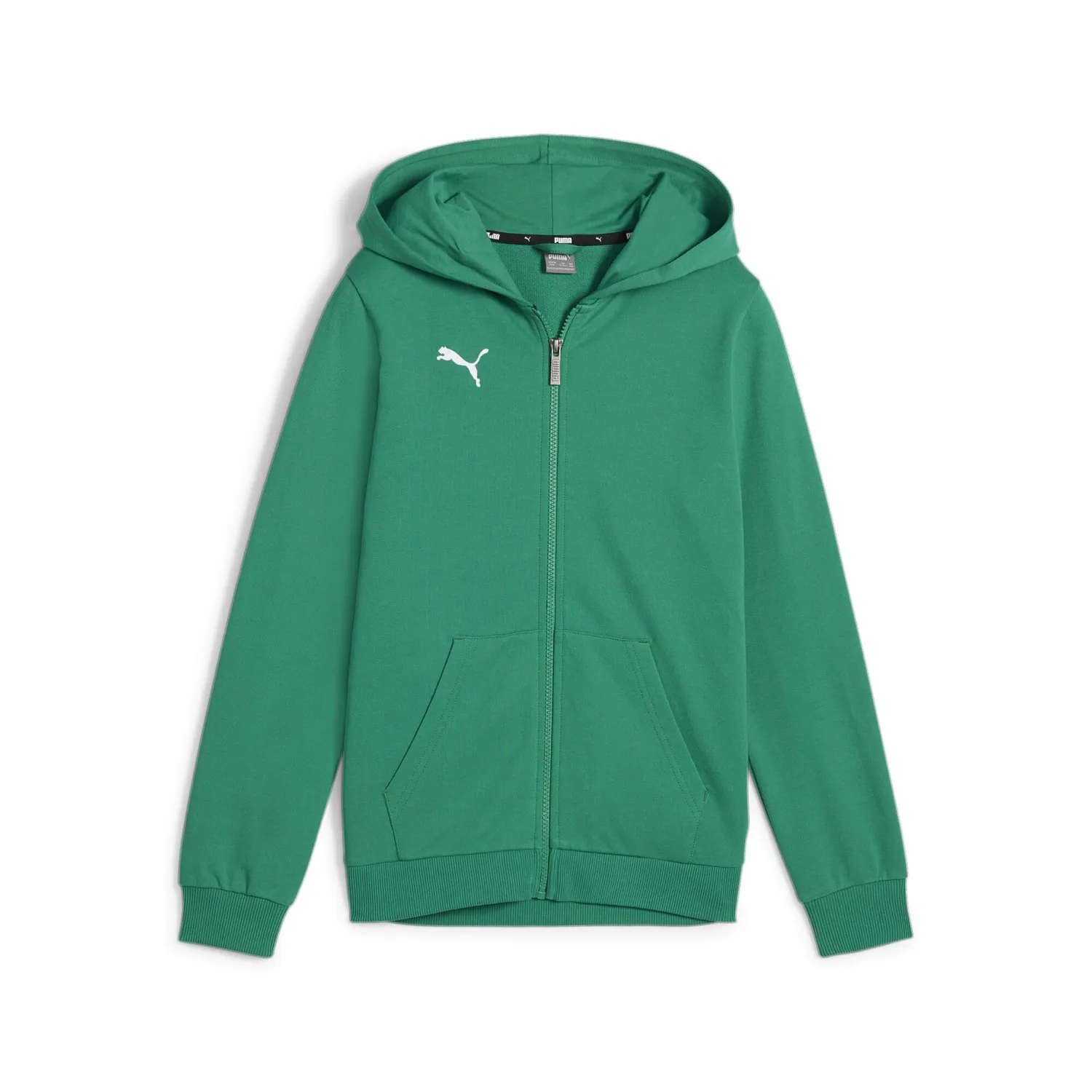 PUMA Teamgoal Hooded Jacket Jr felpa blu taglia 116