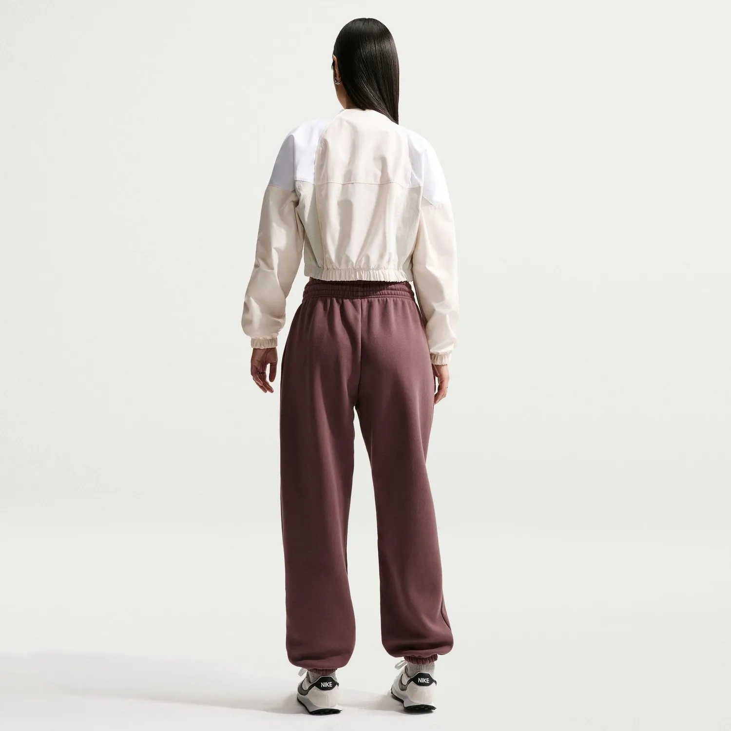Nike Phoenix Fleece Pantaloni Donna Oversize pile