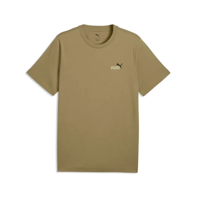 Puma Ess 2 Color Small No.1 Logo tee uomo XS Chai Latte