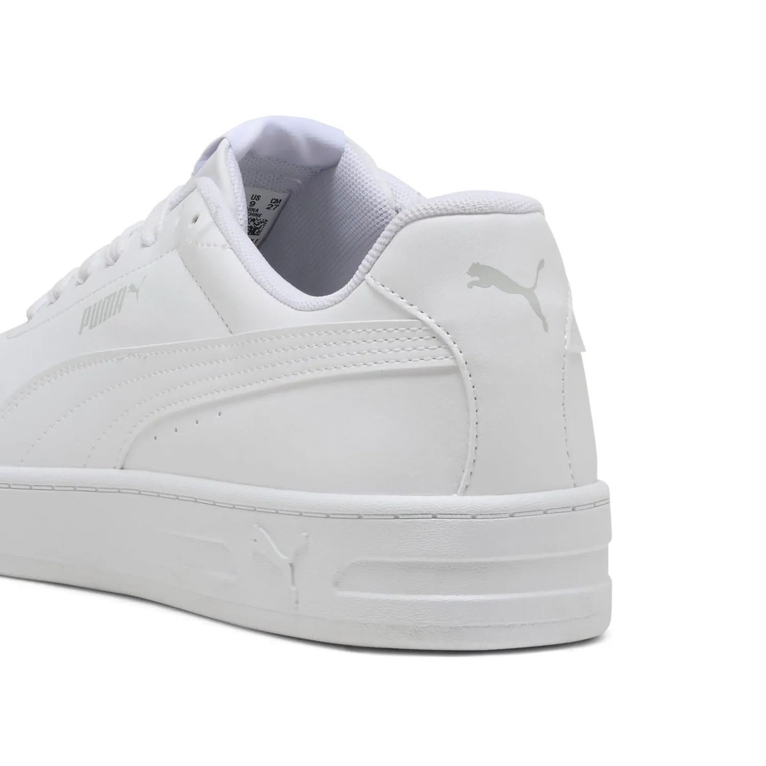 Puma Court Classic Clean sneakers unisex bianche casual