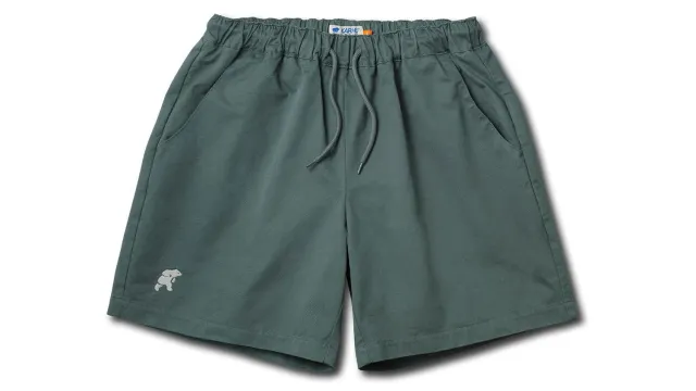 Karhu Trampas Shorts pantaloncini cotone verde elastico