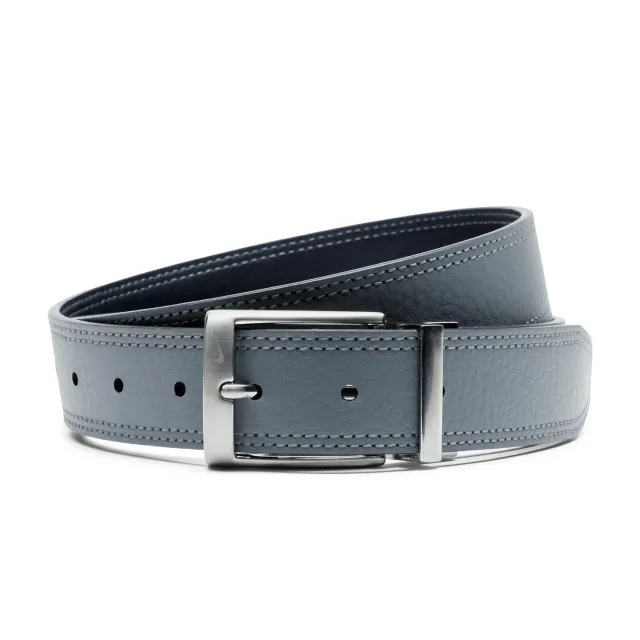 Nike cintura uomo reversibile nera-grigia taglia 38
