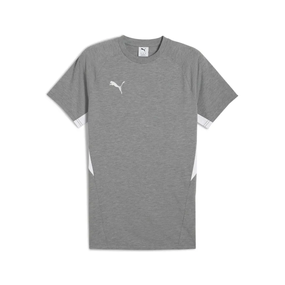 Puma TeamEvostripe maglietta uomo grigia DryCELL riciclata