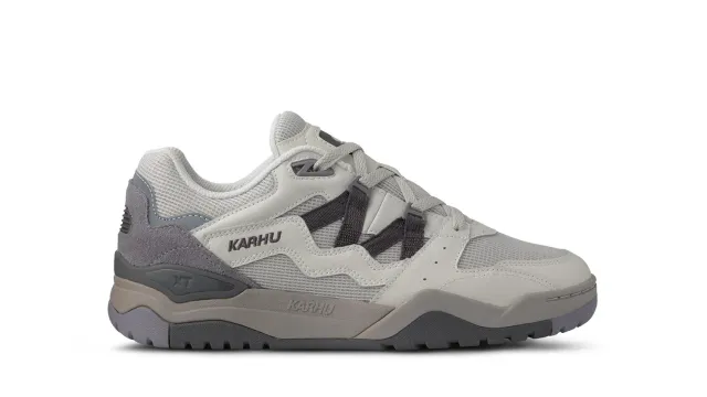 Karhu Fusion XT Blanc Dark Gull Gray scarpe suede
