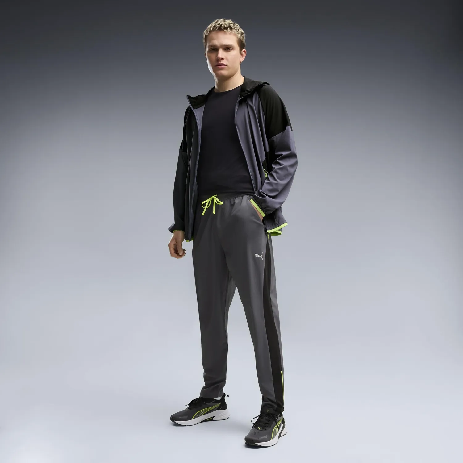 Puma PWRTRAIN pantaloni training uomo S grigio