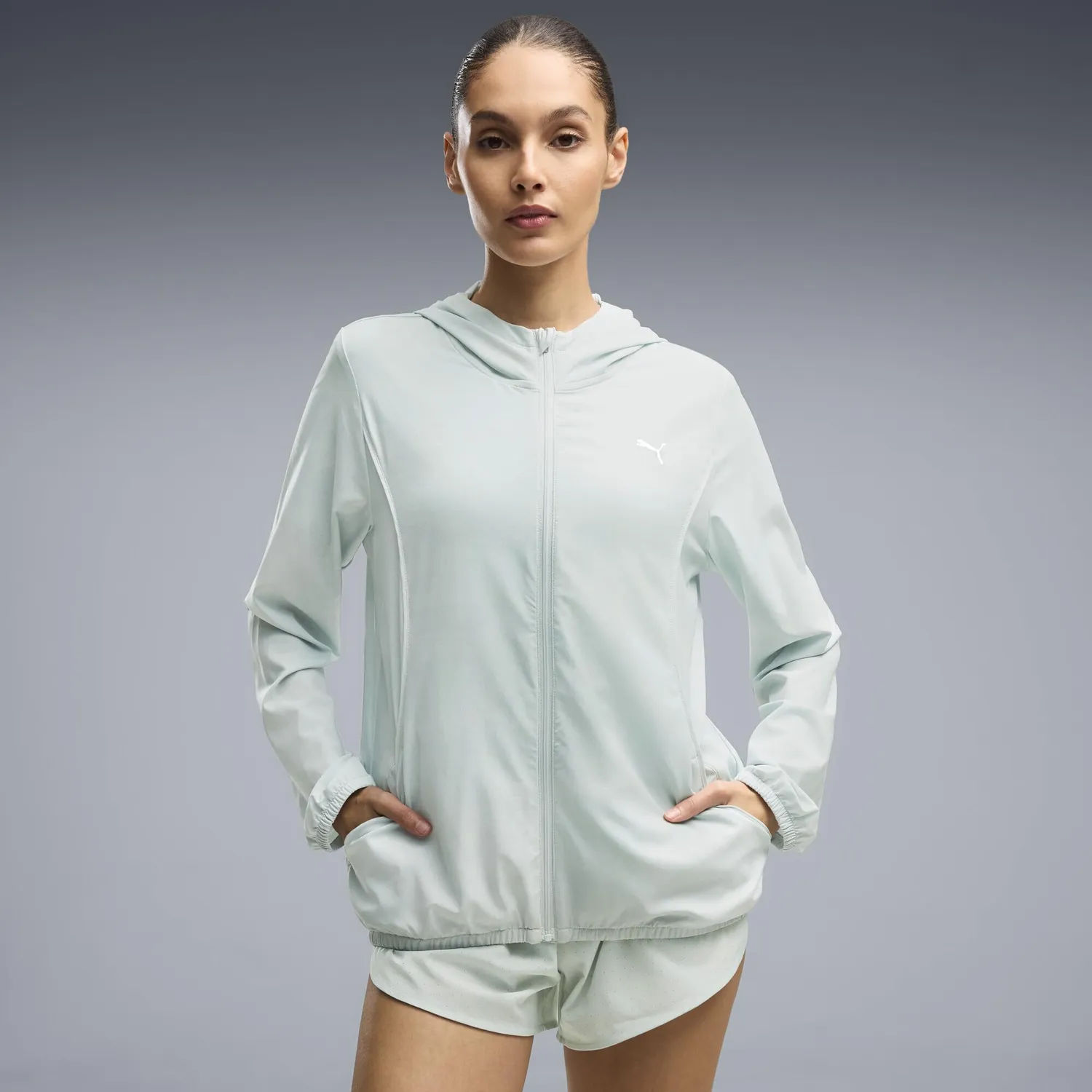 Puma W Run Velocity AOP Woven Jacket giacca donna