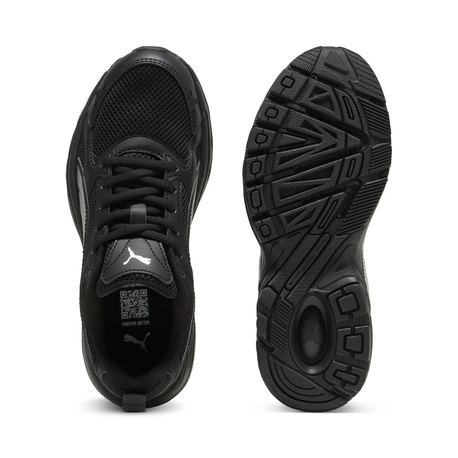 Puma Milenio Tech Lt Jr scarpe 35.5 grigio