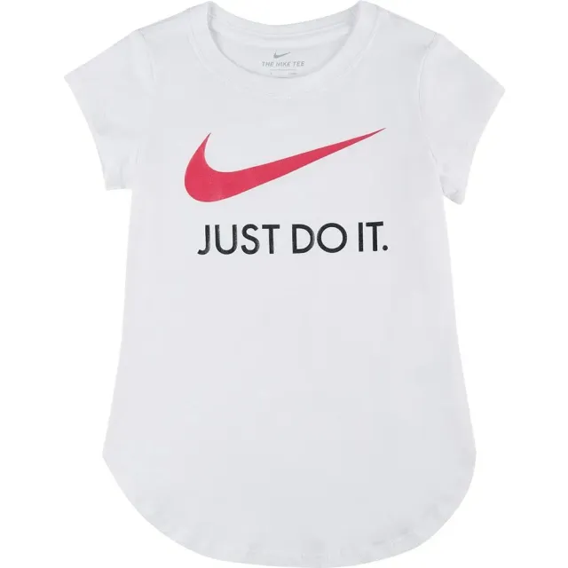 Nike Just Do It t-shirt bambino cotone bianco 2 anni