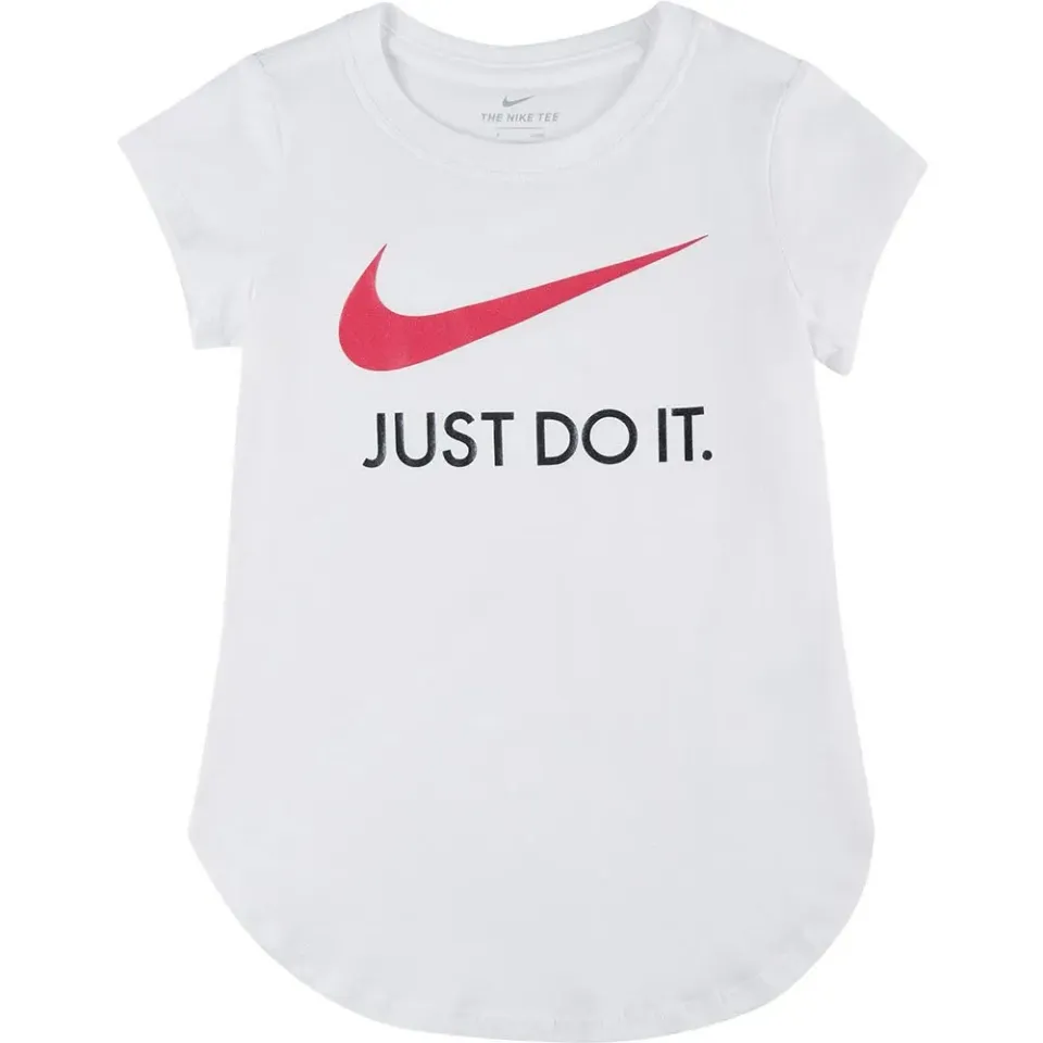 Nike Just Do It t-shirt bambino cotone bianco 2 anni