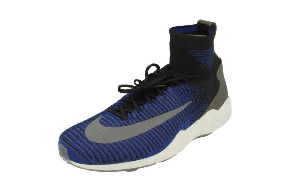 Nike Zoom Mercurial XI Flyknit 844626 scarpe calcio blu 46