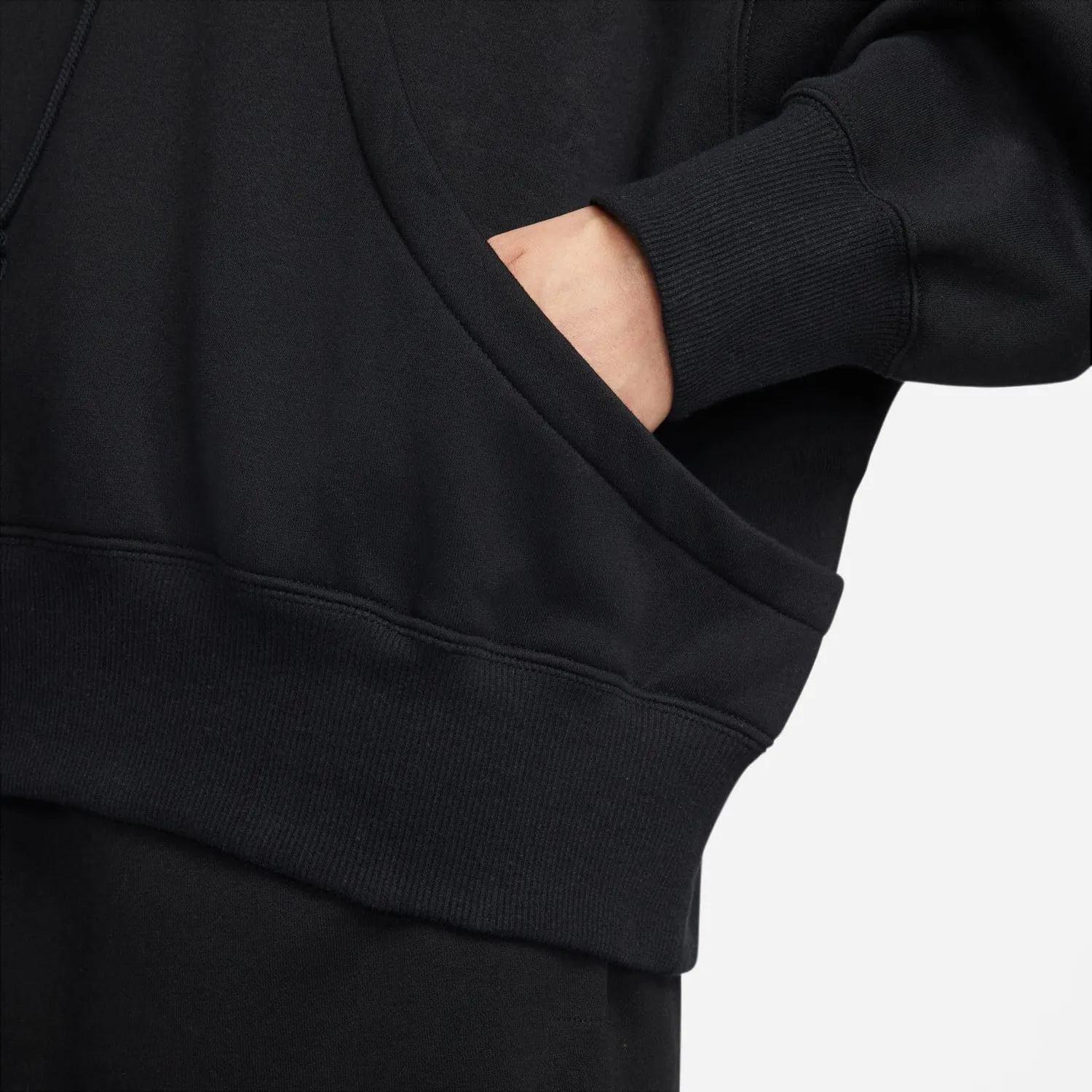 Nike Phoenix Fleece felpa cappuccio donna L