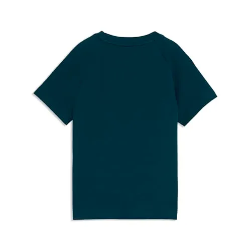 Puma Super Puma Tee maglietta bambino Midnight Petrol