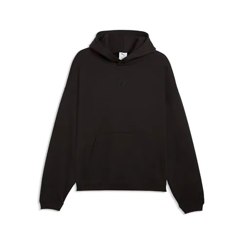 PUMA Fundamentals Felpa Cappuccio Uomo FL Grigia Calda