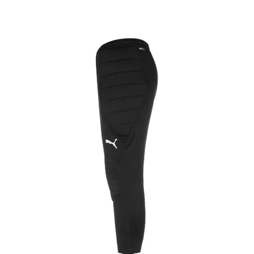 Puma Goalkeeper Pants Jr pantaloni portiere 128 neri imbottiti
