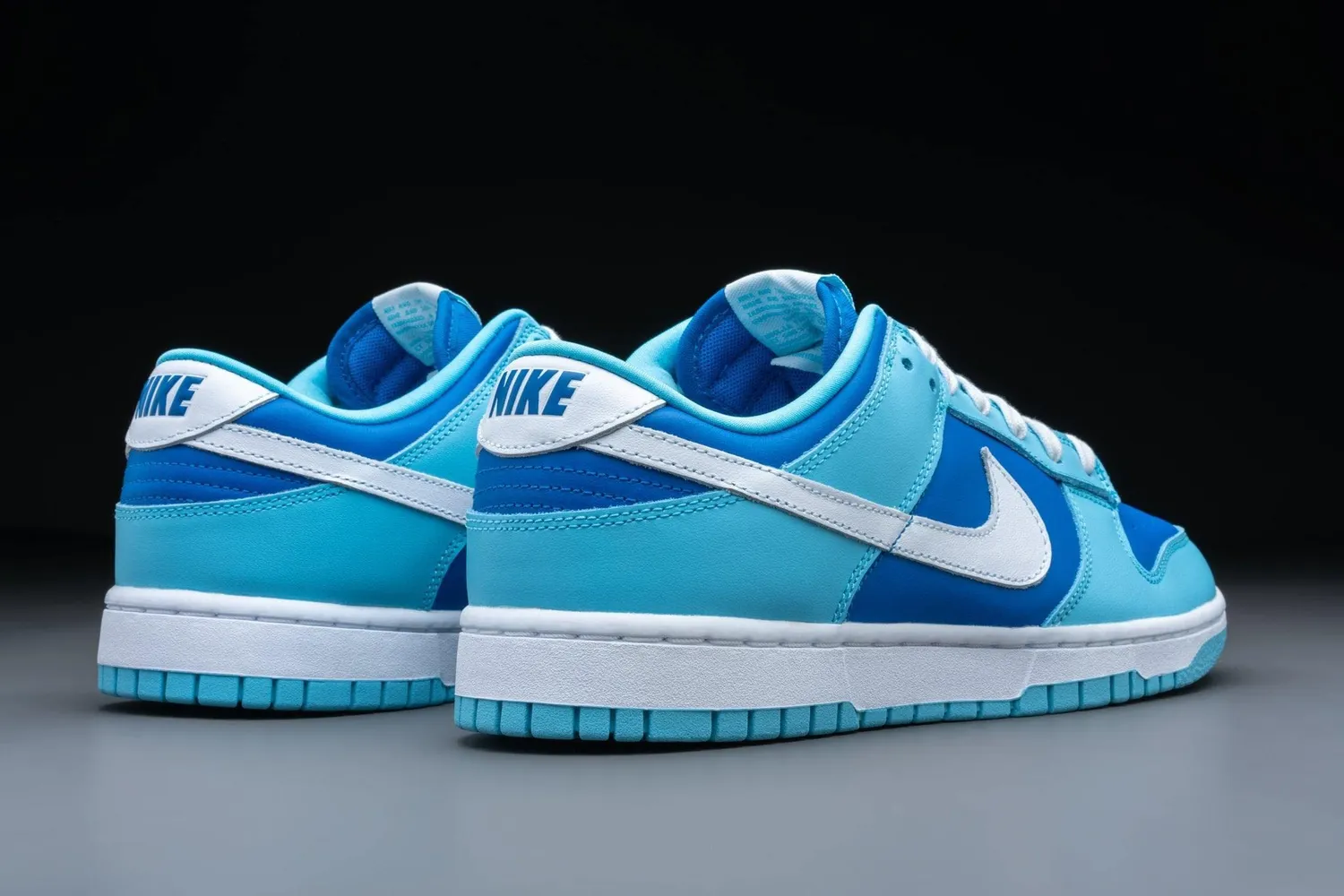 Nike Dunk Low sneakers pelle vintage cushion comfort