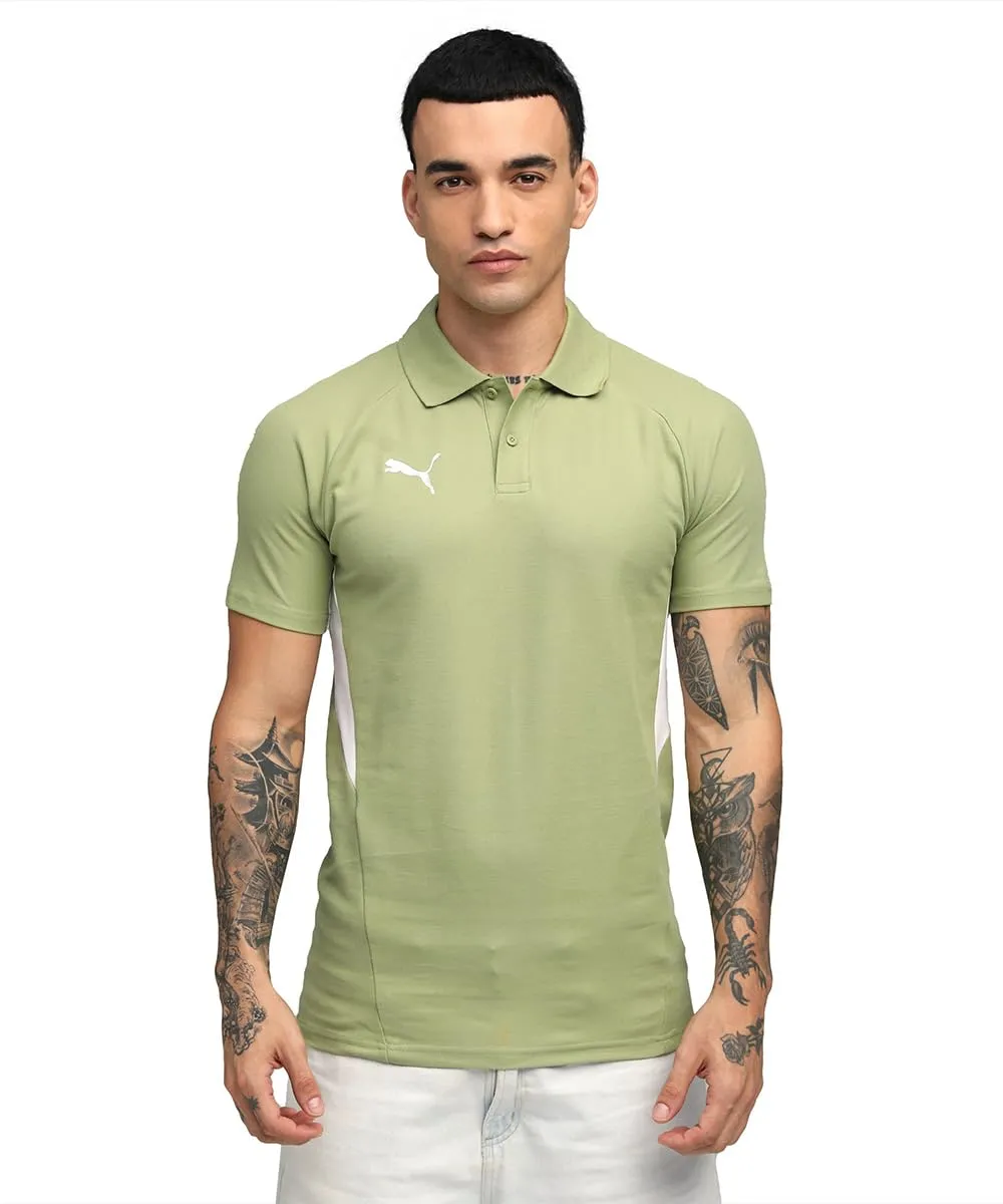 Puma TeamEVOSTRIPE polo uomo slim fit cotone