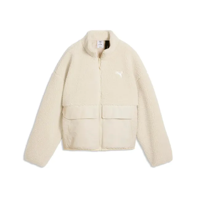 Puma Re:Fibre Sherpa giacca pile donna XL Alpine Snow