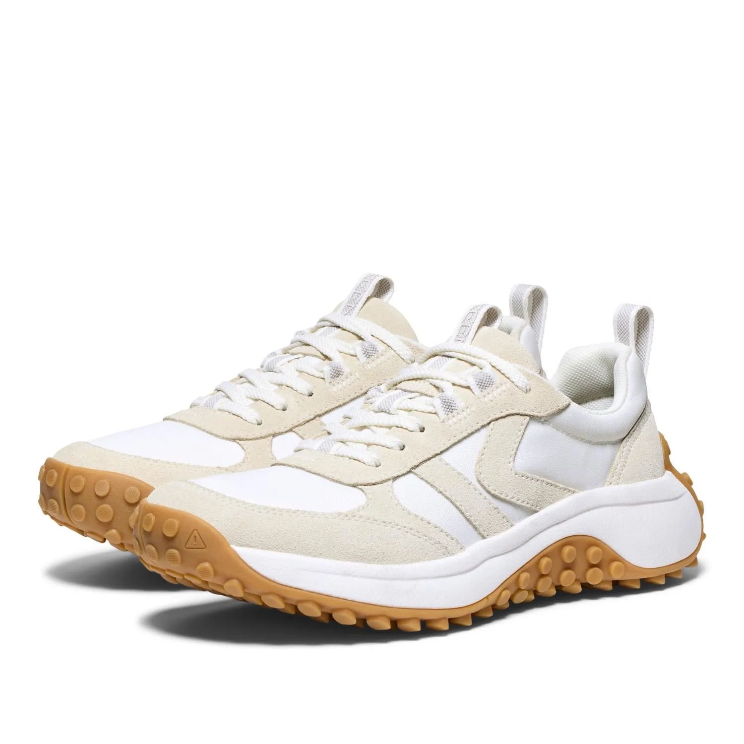 Keen KS86 sneakers donna Birch Star White pelle