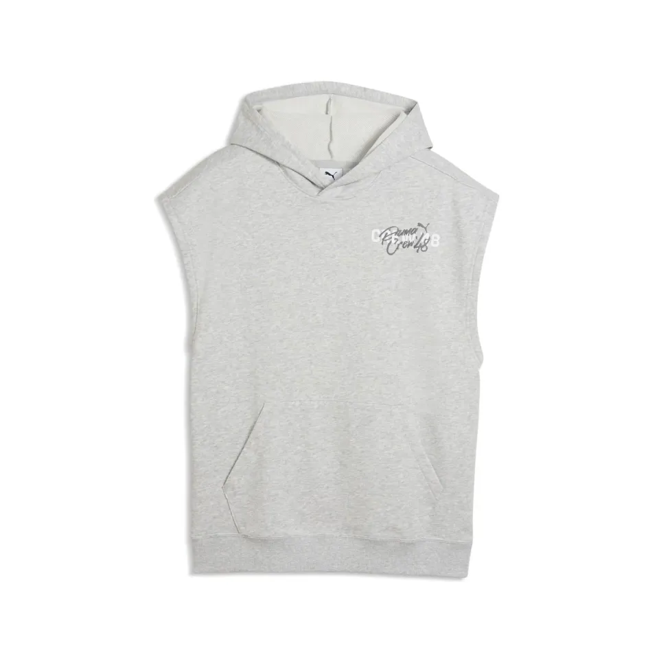 Puma Crew French Terry Felpa Smanicata Uomo 4XL cotone