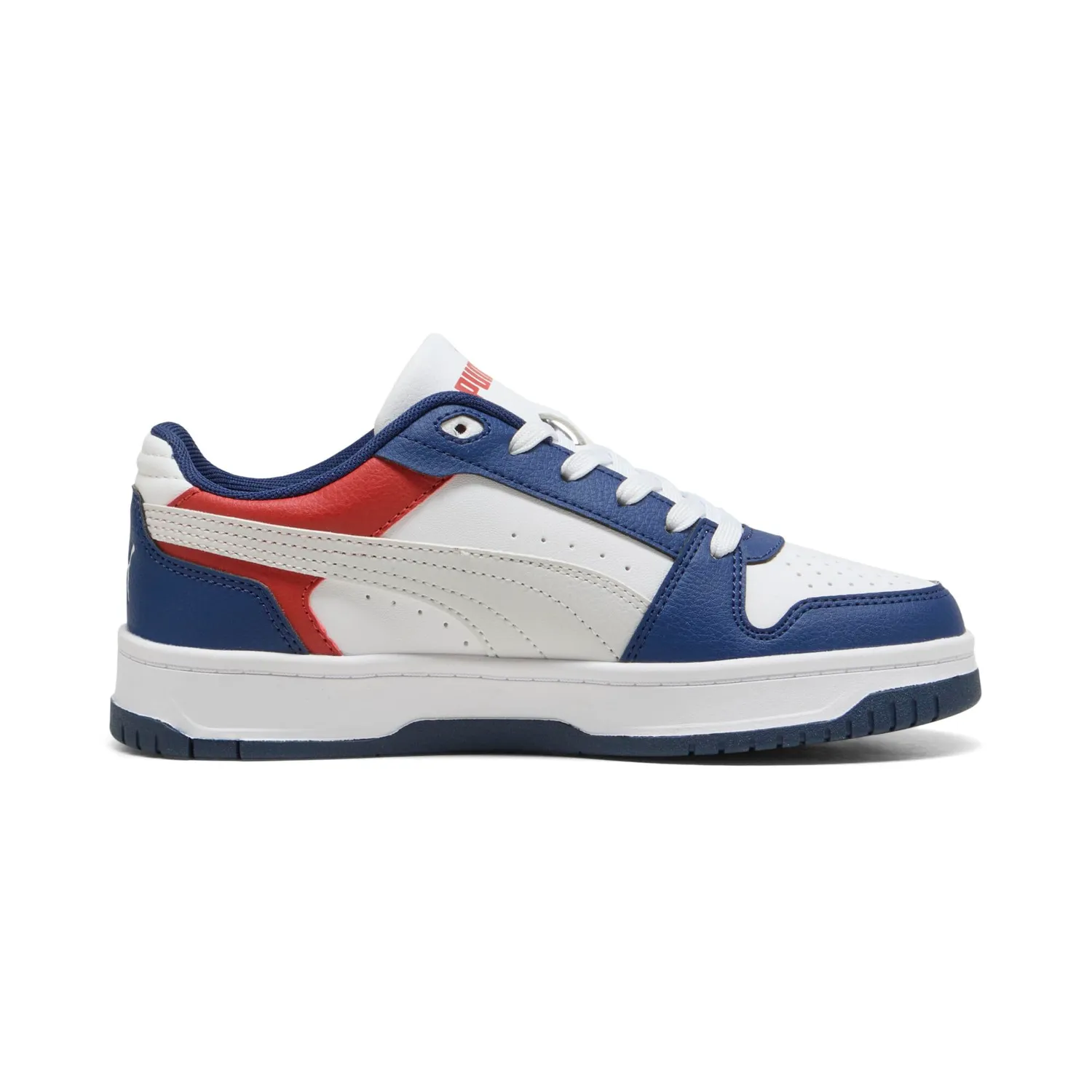 Puma Rebound Slam Lo Jr sneakers junior bianco