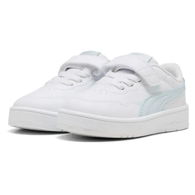 Puma Court Lally sneakers bimba 19 EU bianche velcro