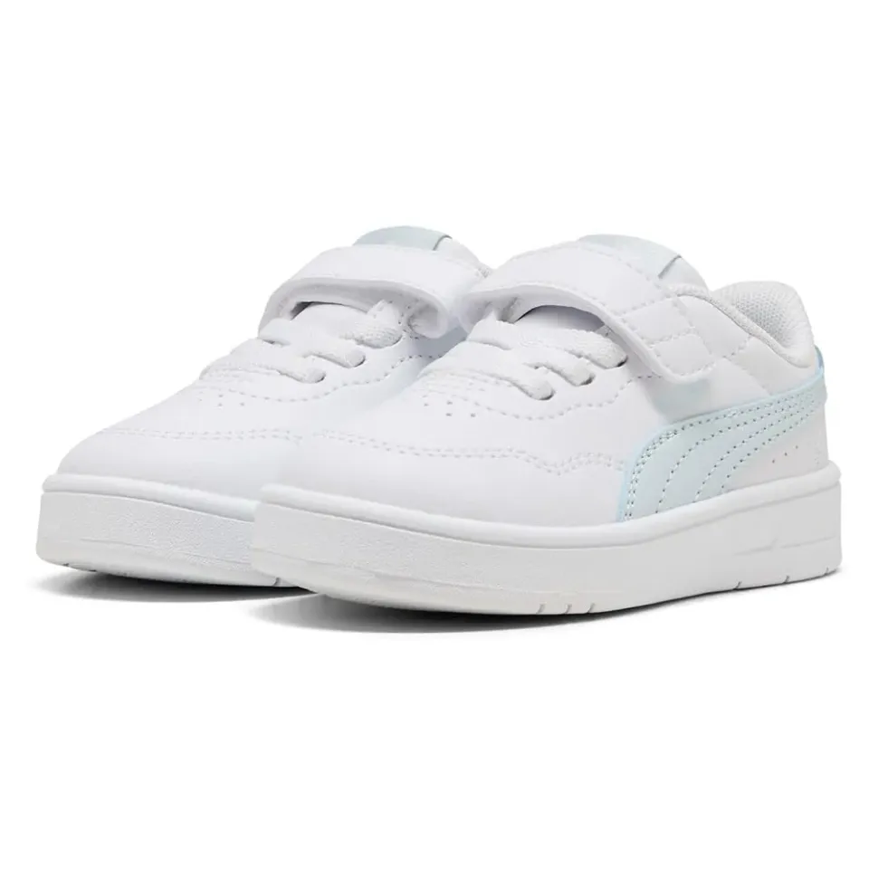 Puma Court Lally AC+ Inf sneakers bimba 19 EU bianco blu