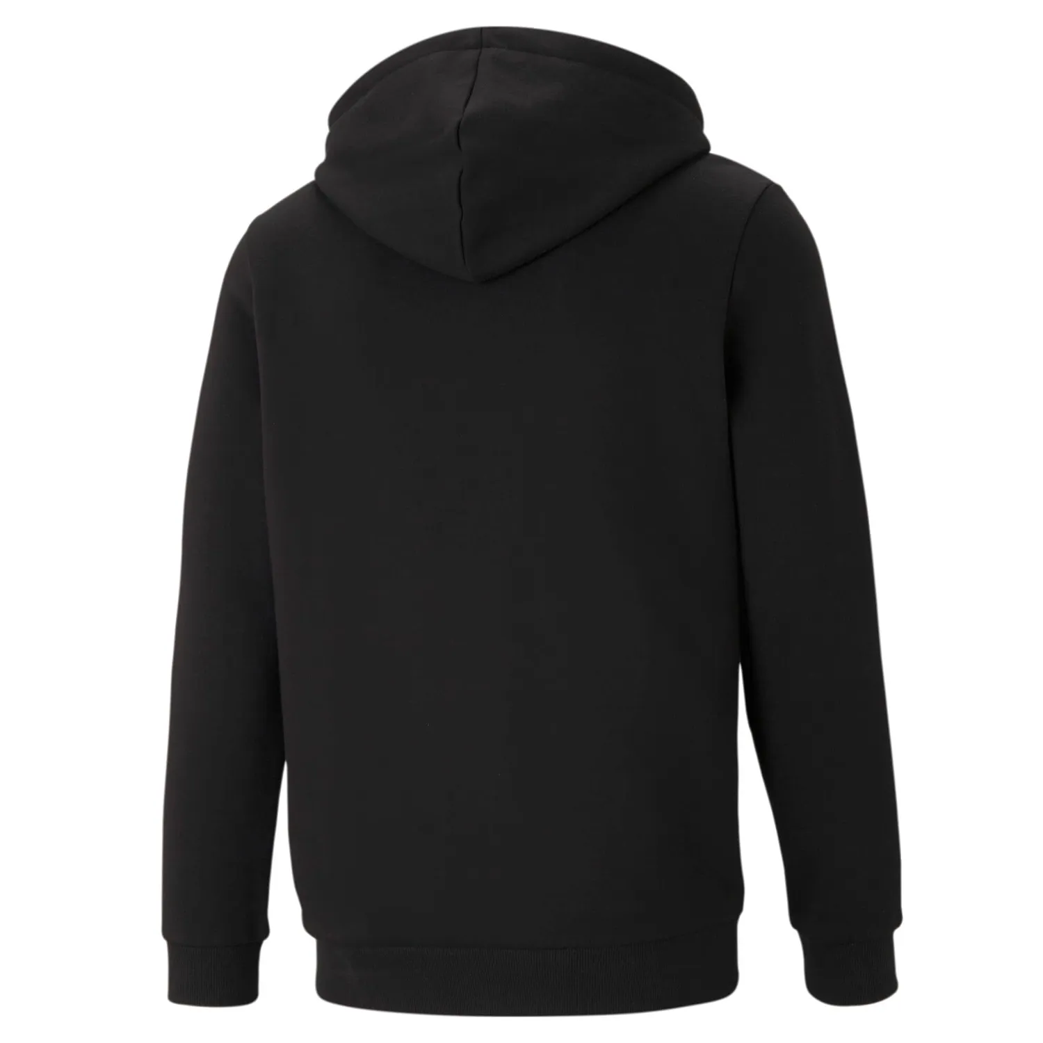 Puma Essentials Big Logo felpa uomo zip nera XL