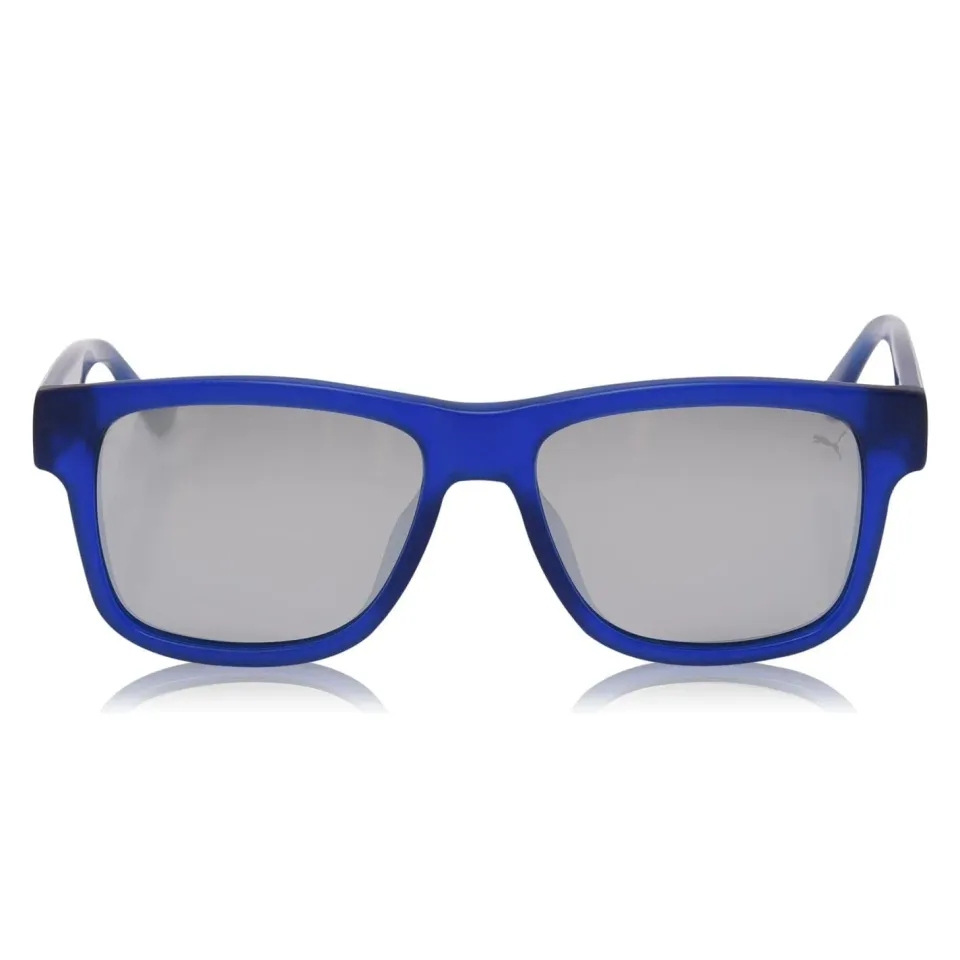 PUMA PJ0001S occhiali da sole blu argento